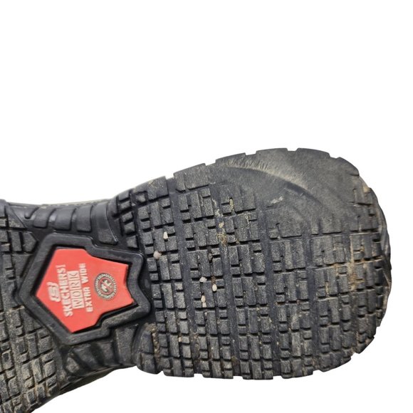 Skechers Work slip-resistant  safety toe shoes safety toe size12 Extra W - Picture 8 of 10